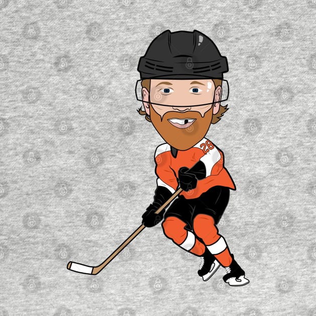 Claude Giroux Caricature by dopelope